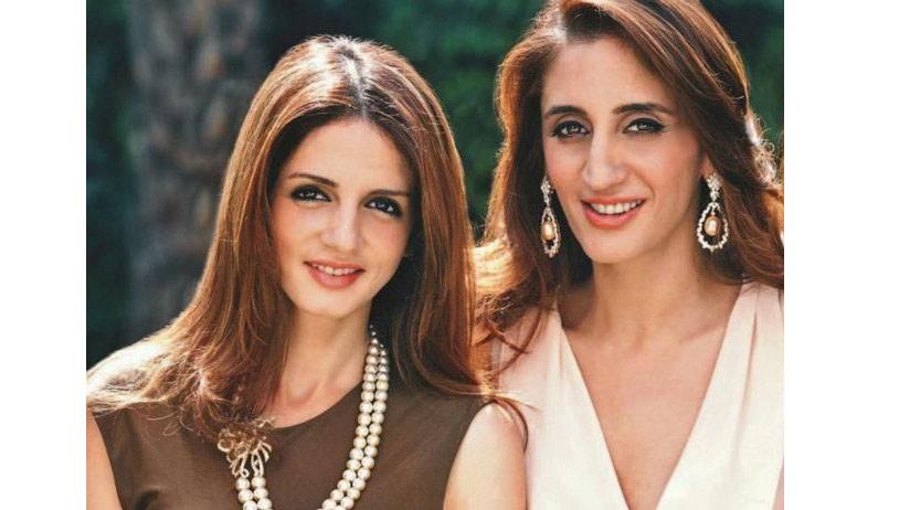 10. Sussanne Khan Roshan and Farah Khan Ali