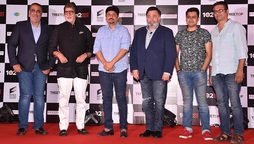 Team 102 Not Out Celebrate Films Success
