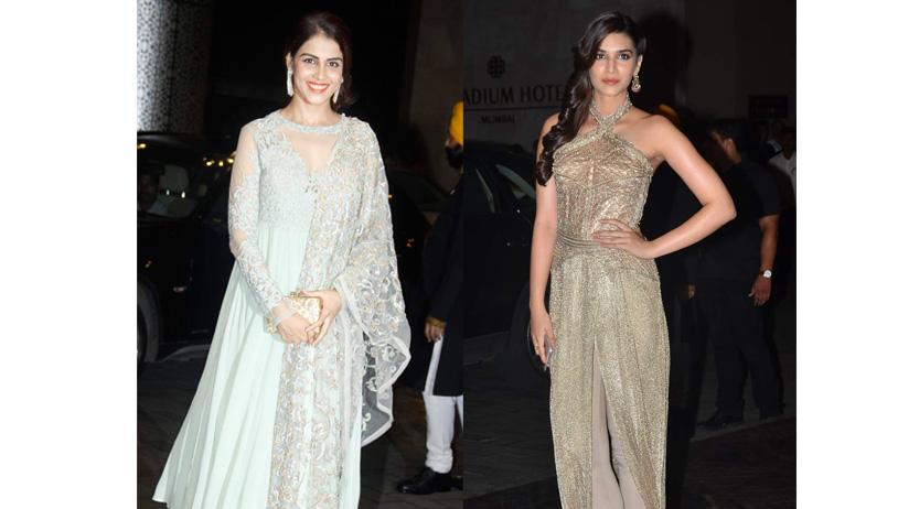 Mira and Shahid Kapoors starry reception