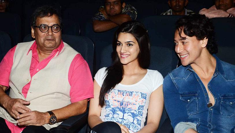 Tiger Shroff, Kriti Sanon celebrate Yoga Day