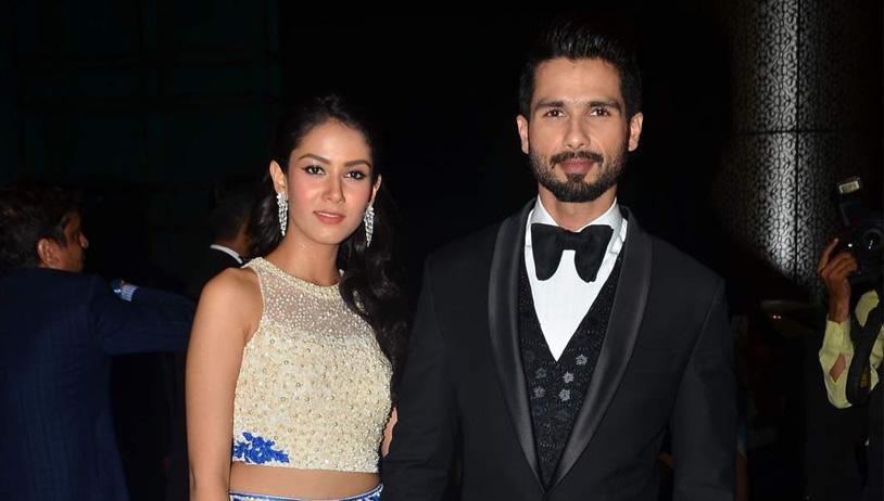 Mira and Shahid Kapoors starry reception