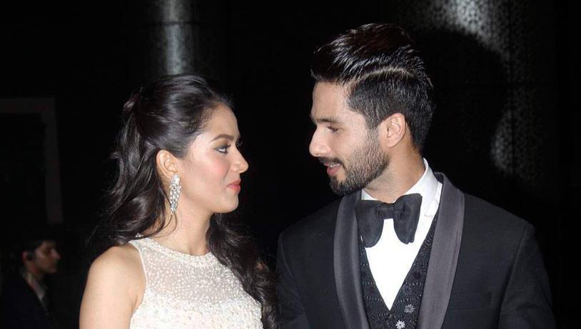 Mira and Shahid Kapoors starry reception