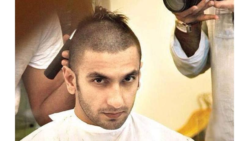 Ranveer goes bald!