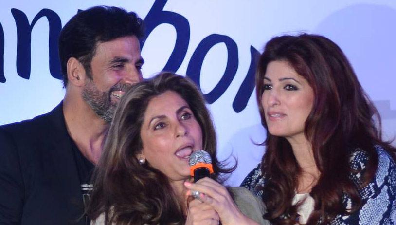 Twinkle Khanna unveils her book Mrs. Funnybones with Akshay, Dimple & Aamir