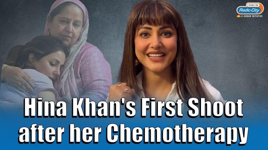 Hina Khan, Fighting Cancer, Shares Video from Her First Shoot After Chemotherapy Session