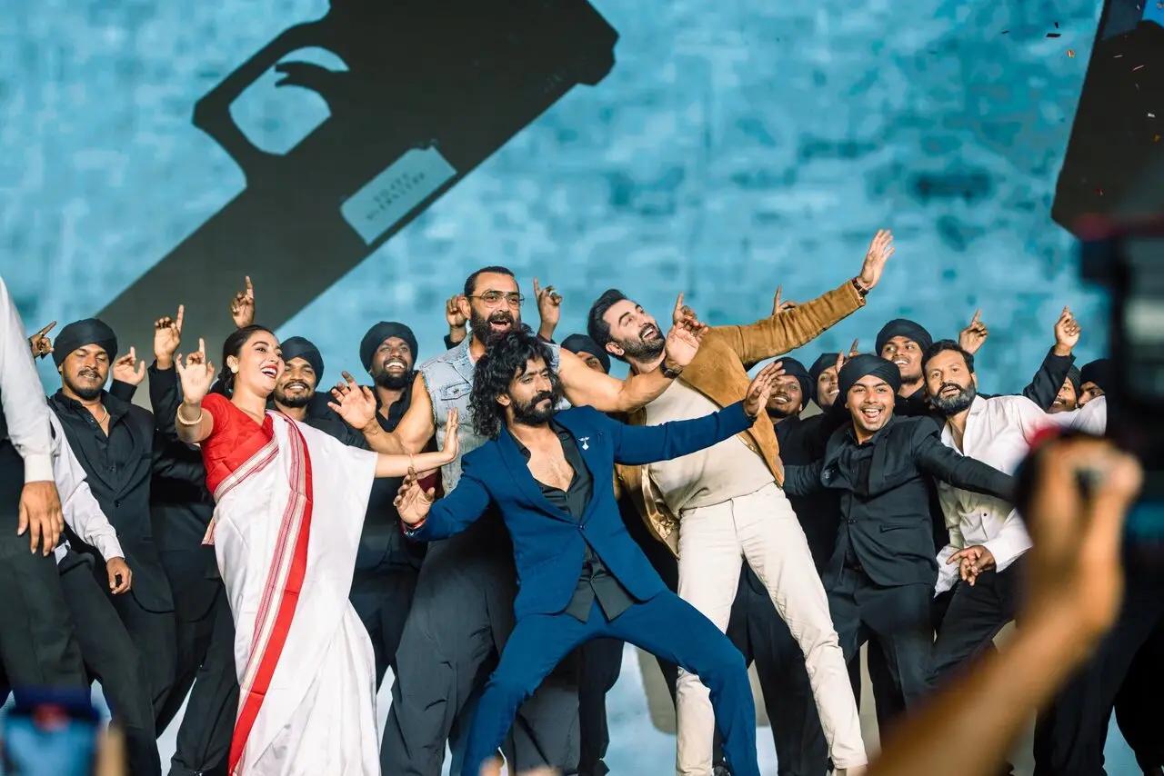 The event on Sunday saw performances by singers who sang the hit tracks from Animal