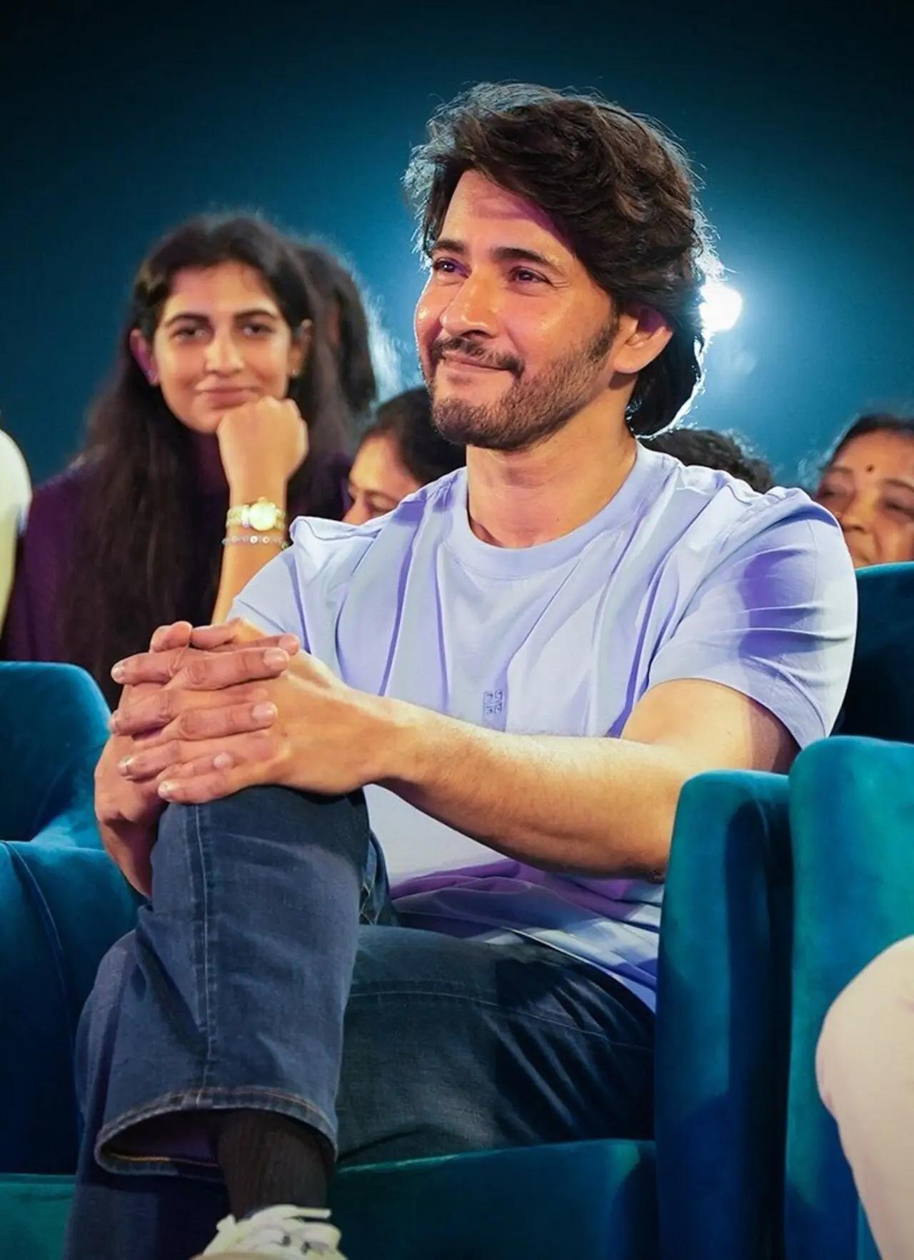 Mahesh Babu arrived as the chief guest of the event. At the event, Bobby Deol recalled being present at Mahesh Babu`s first film`s muhurat on the invitation of Babu`s father