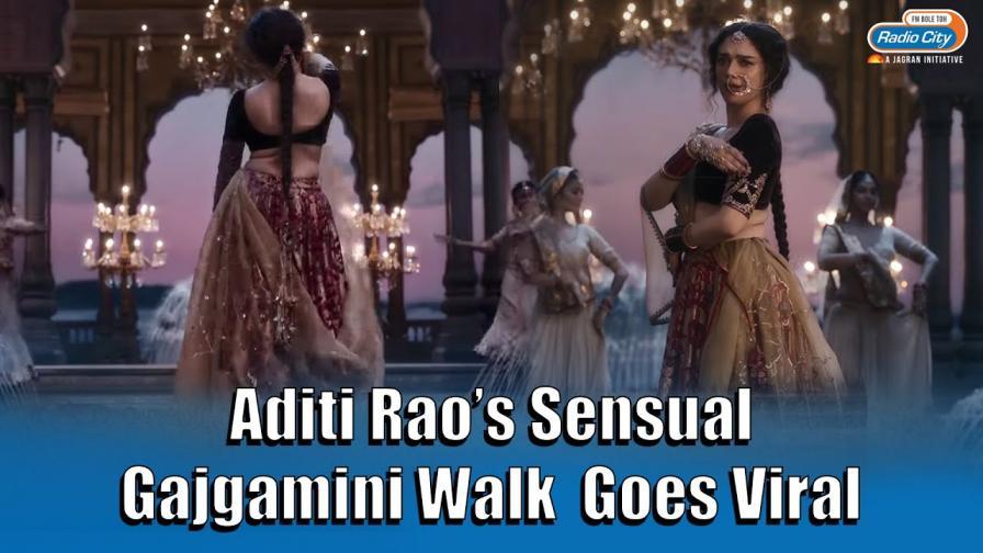 Aditi Rao Hydaris Gajagamini walk in Heeramandi takes the internet by storm