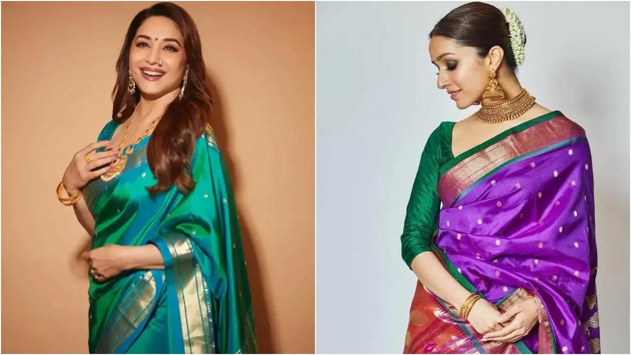 Bollywood actresses who stunned in traditional Paithani