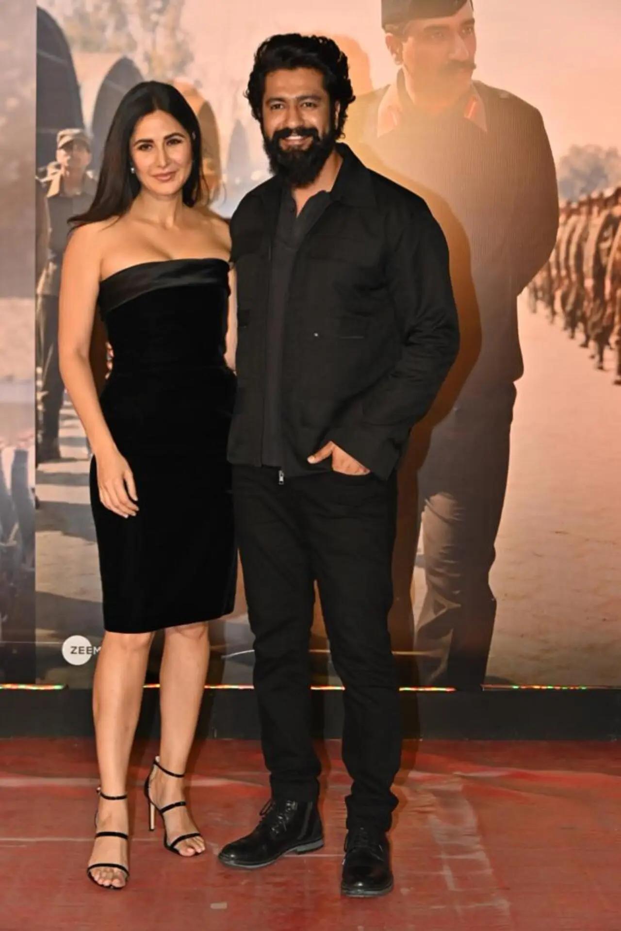 Katrina Kaif cheered for her husband Vicky Kaushal at the premiere of his film