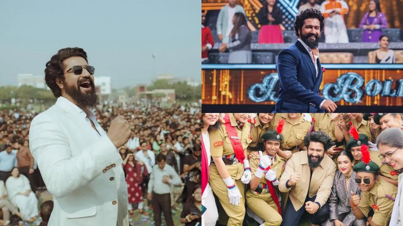 In Pics: Vicky Kaushal promotes Sam Bahadur