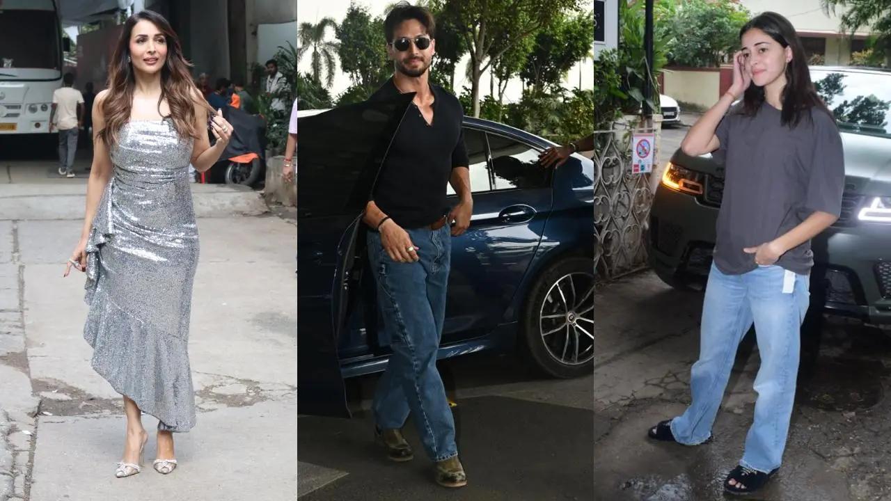 Spotted in Mumbai: Ananya Panday, Aditya Roy Kapur, Malaika Arora and others