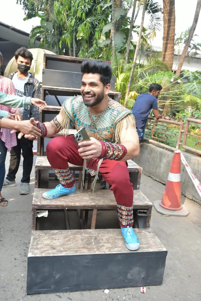 Shiv Thakre was clicked in film city