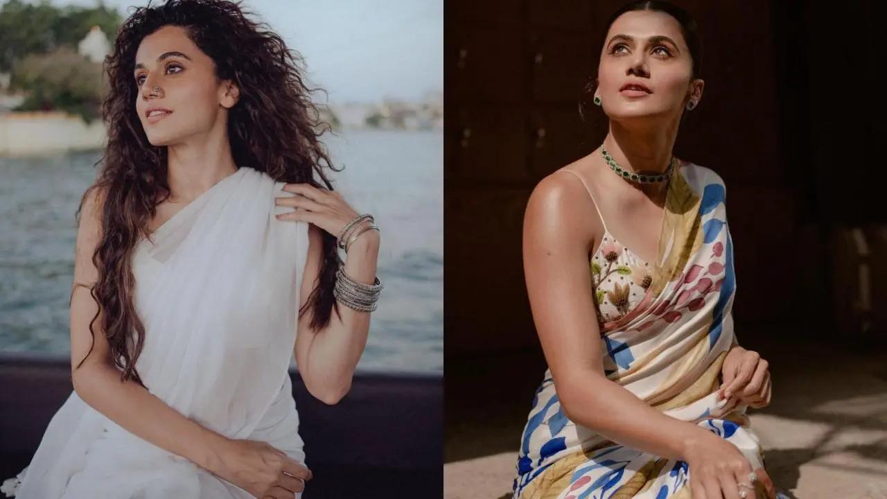 Taapsee Pannu’s saree saga