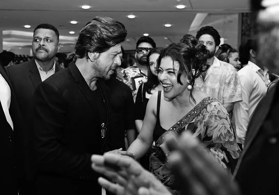 Our hearts cannot handle it! Shah Rukh Khan and Kajol`s adorable moment at `The Archies` event is forever immortalised