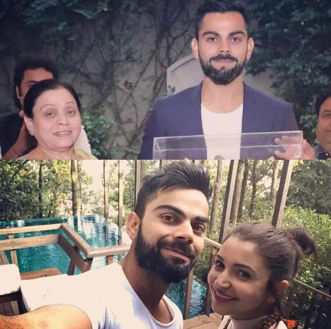 Virat Kohli posted this on Women`s Day with an emotional tribute to the women in his life: Happy women`s day to every woman out there, but specially to the two strongest women in my life. My mom for looking after the family in toughest times in life and @anushkasharma for fighting against the odds regularly and standing up for righteousness and changing the norms