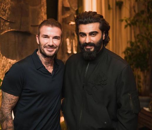 Dynamic Duo: Arjun Kapoor and David Beckham