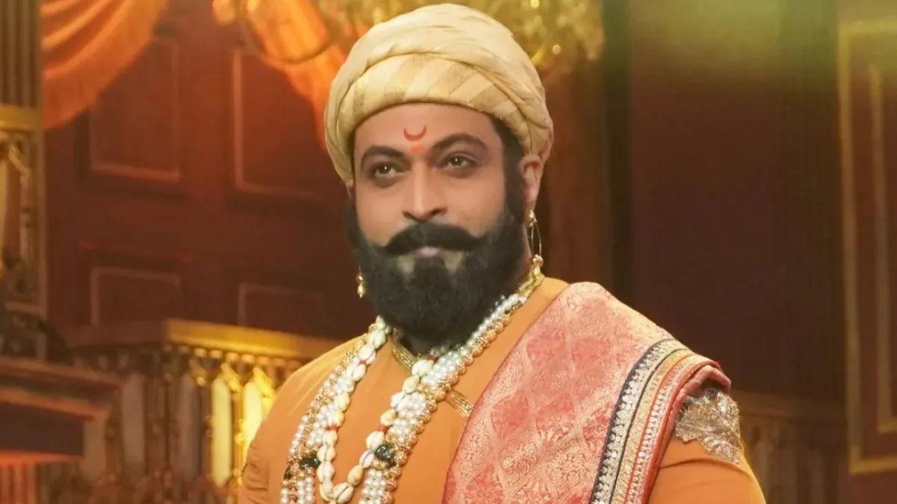 Amol Kolhe in "Raja Shivchatrapati"