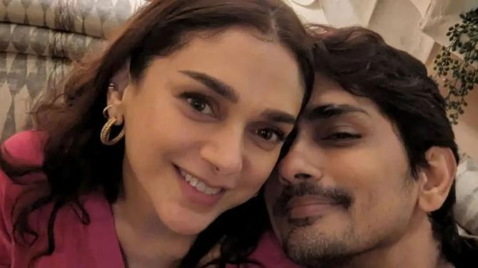 Aditi Rao Hydari-Sidharth Wedding: 7 Adorable Pictures Of The Maha Samudram Couple