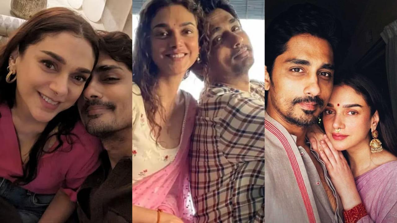 Aditi Rao Hydari-Sidharth Wedding: 7 Adorable Pictures Of The Maha Samudram Couple