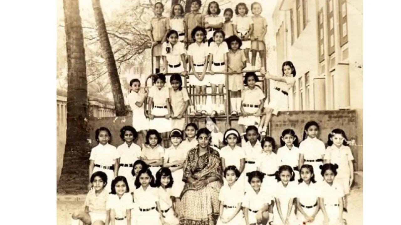 When Aishwarya Rai was a school student