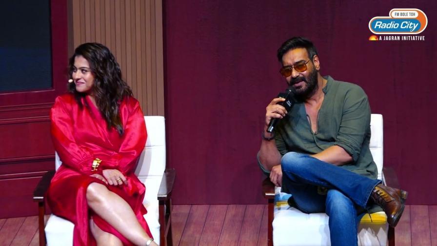 Ajay Devgan And Kajol At Trailer Launch Of Web Series THE TRIAL PYAAR KANNOON DHOKA 