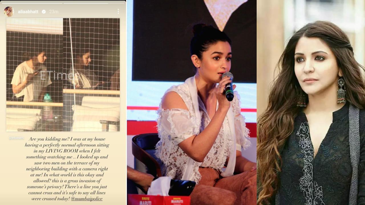 Alia Bhatt Slams A Paparazzi For Invading Her Privacy; Anushka, Janhvi Share Similar Experiences