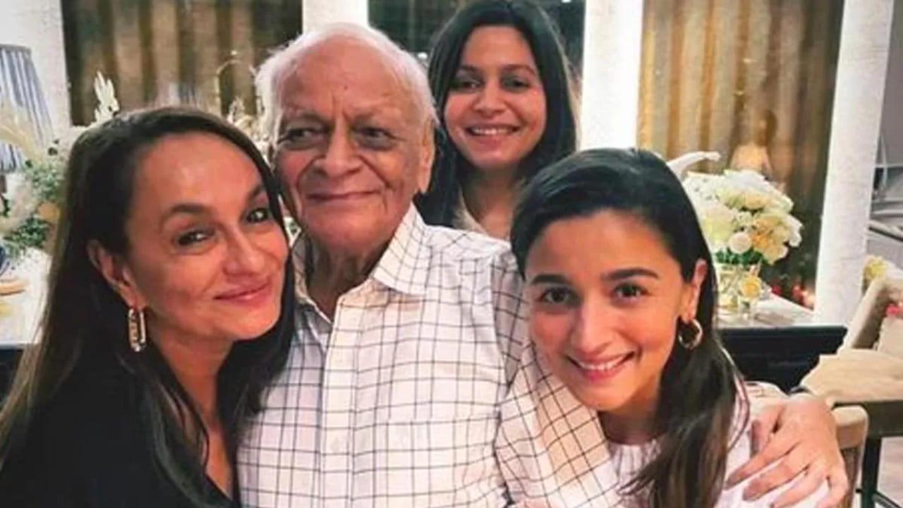 Alia Bhatt`s Grandfather Narendranath Razdan Dies At 92, Actress Shares A Heartfelt Video