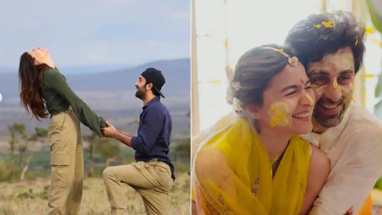 Alia Bhatt Shares Unseen Pictures With Ranbir Kapoor On First Anniversary And They Are SO Cute