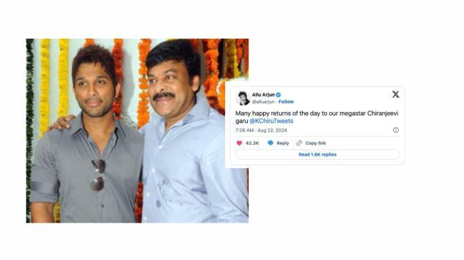 Allu Arjun`s heartfelt post