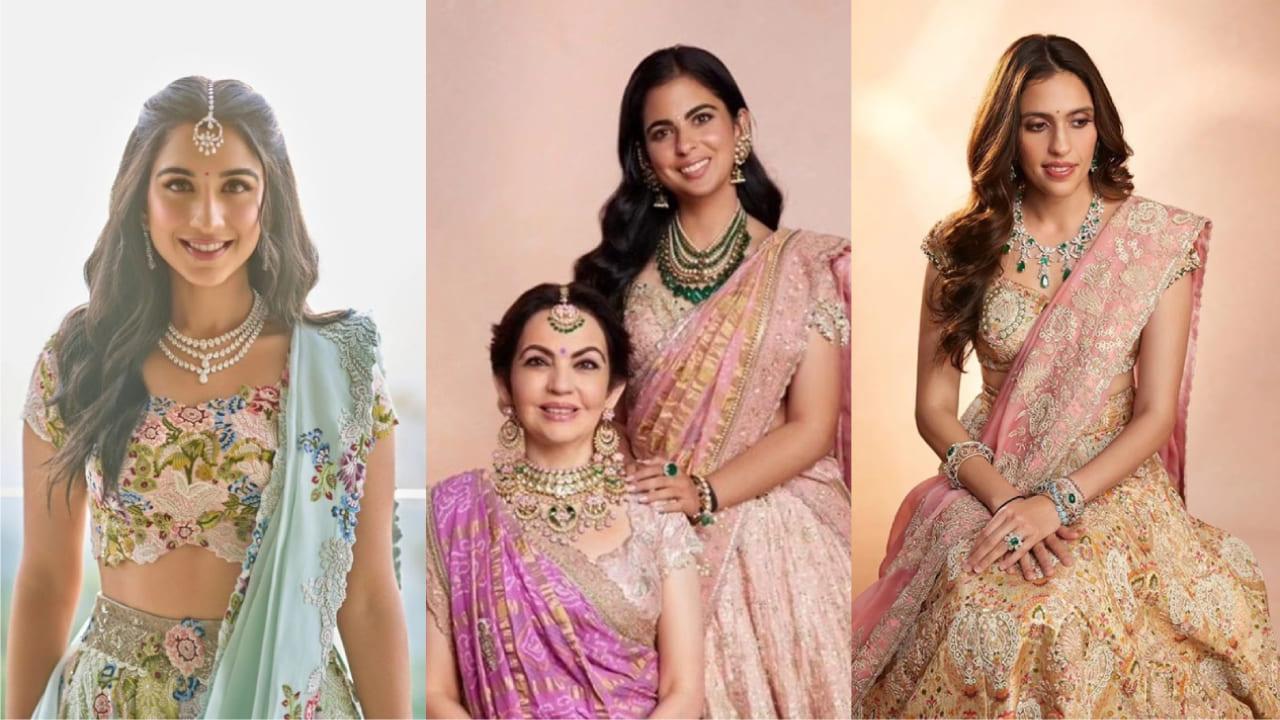 From Nita Ambani to Radhika Merchant, Check Out The Best Wedding Lehengas Worn By Ambani Women