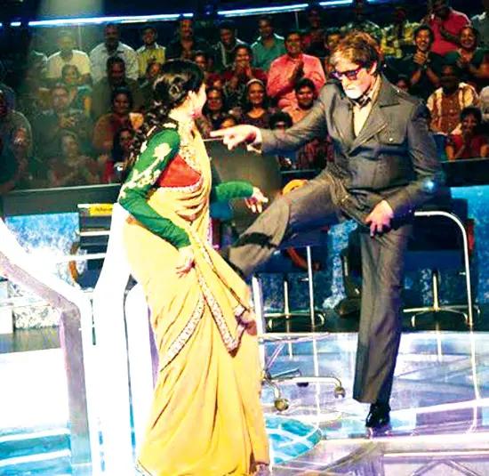 Like in films, Big B was also a trendsetter on the small screen. At the time when movie stars shied away from appearing on television, Amitabh Bachchan took up the challenge of hosting Kaun Banega Crorepati. Television viewing was never the same again.