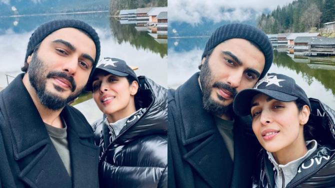 5 Times Malaika Arora And Arjun Kapoor`s Mushy Pictures Served Major Couple Goals