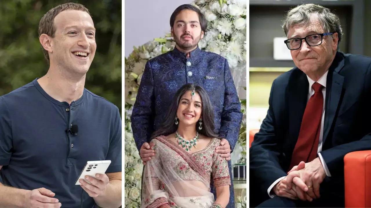 Anant Ambani-Radhika Merchant Wedding Guest List: Bill Gates, Mark Zuckerberg, And More Elite Names