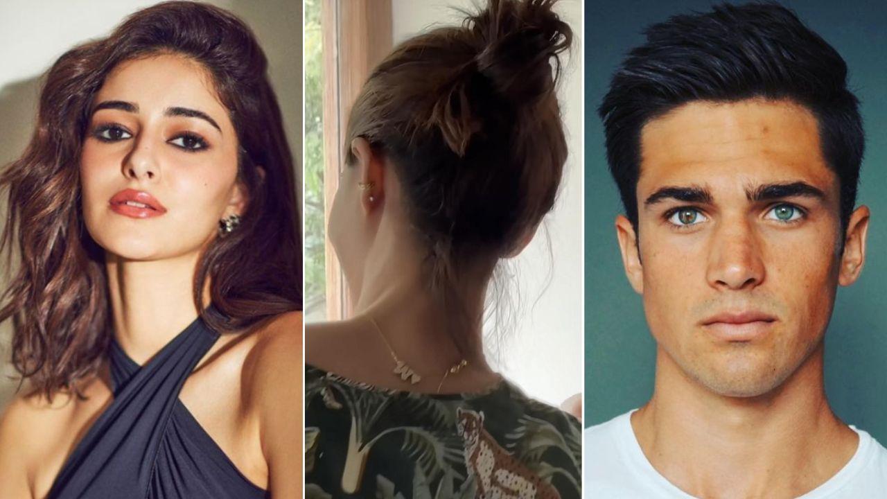 Ananya Panday Flaunts "W" Necklace Amidst Dating Rumours with Walker Blanco