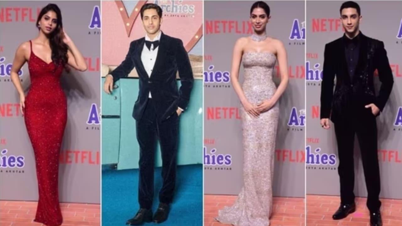 Archies Premiere: Suhana Khan To Agastya Nanda, Who Wore What At The Star-Studded Night