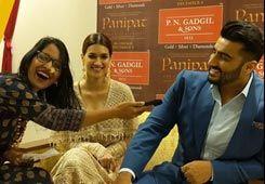 Arjun Kapoor and Kriti Sanon
