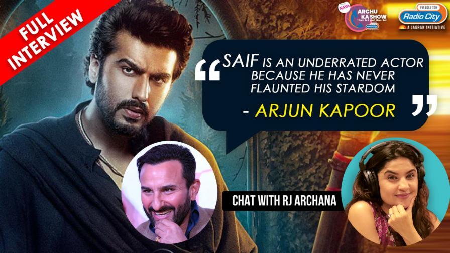 Arjun Kapoor heaps praises on his Bhoot Police co-stars, Saif, Yami and Jacqueline