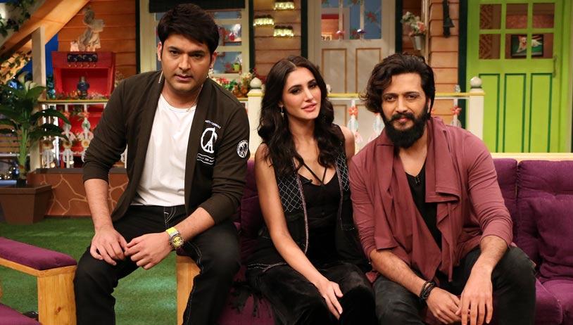 Banjo: Star cast snapped on the sets of The Kapil Sharma Show