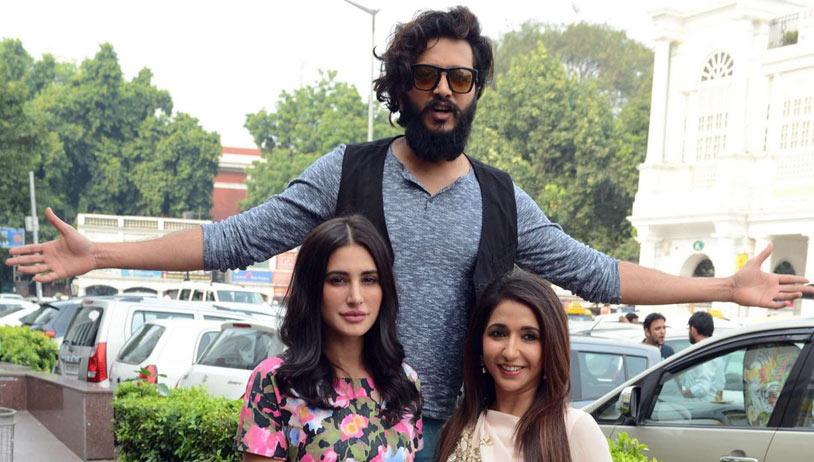 Banjo: Riteish, Nargis and Krishika promote film in Delhi