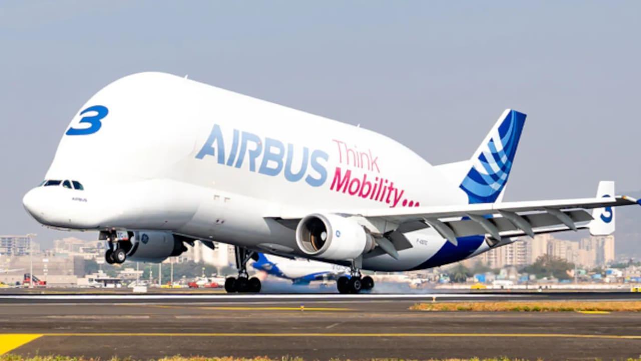 Shocking! Whale-Shaped Aircraft Lands In Mumbai, Leaves People “Stunned”