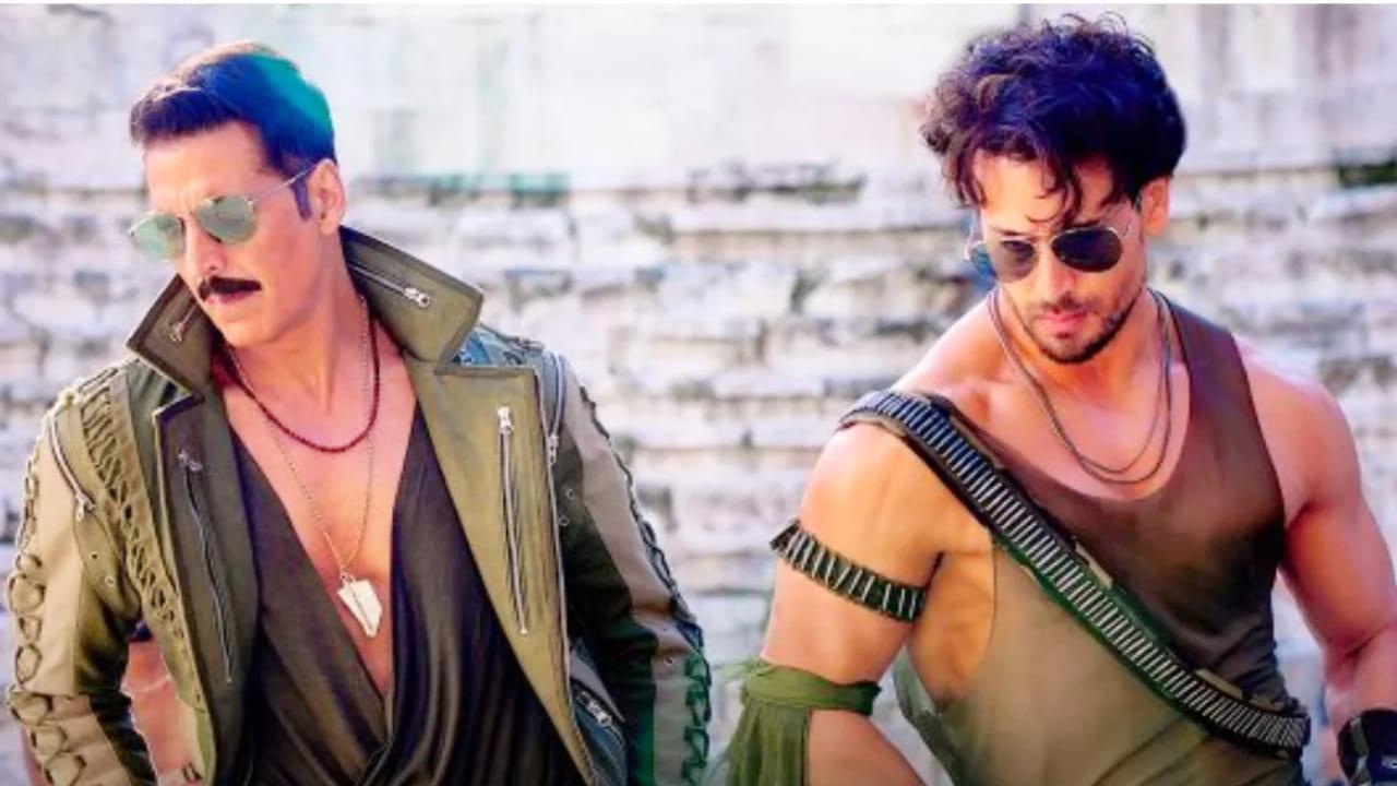 Akshay Kumar And Tiger Shroff Shake A Leg In Bade Miyan Chote Miyan Title Track