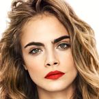 Cara Delevingne poses nude to promote lipstick