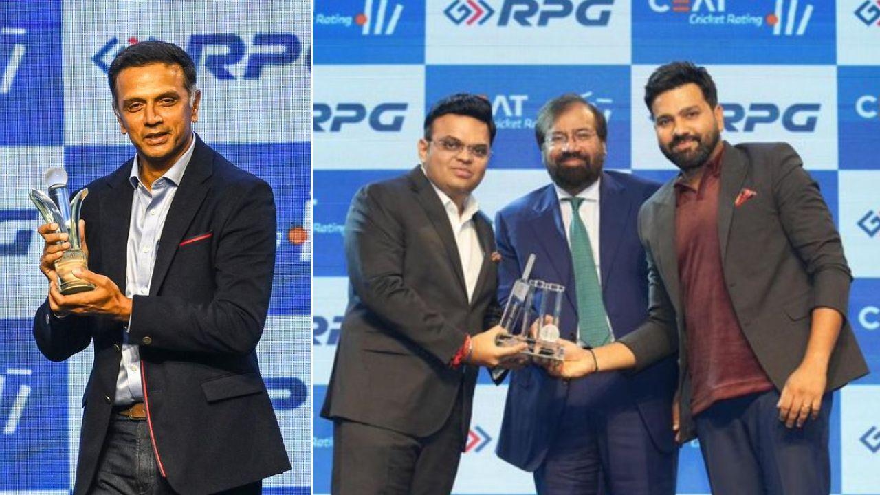 CEAT Cricket Rating Awards: Rahul Dravid, Rohit Sharma, and Virat Kohli Win Big