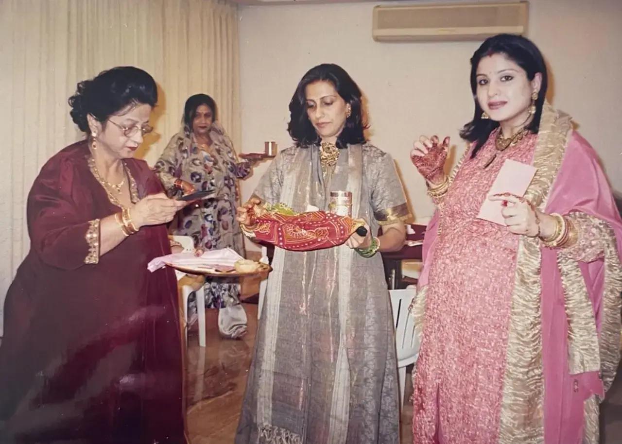 Maheep Kapoor went down memory lane as she shared pictures from her Karwa Chauth celebrations over the years. "Happy Karvachauth ladies #ThrowBackMemories #SpotTheMoon," she captioned the post