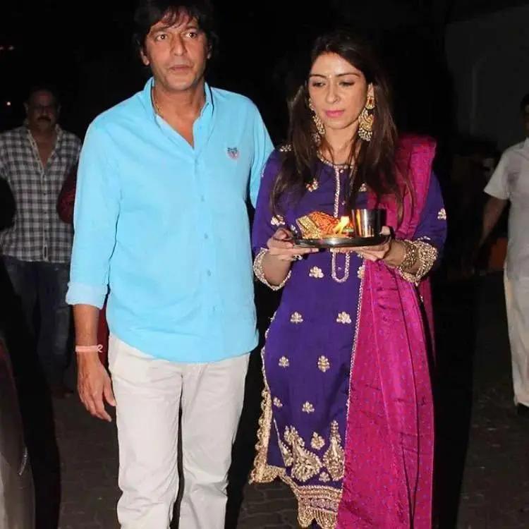 Bhavana Pandey also took to Instagram back in 2022 to post this adorable throwback with Chunky Pandey celebrating Karwa Chauth over the years