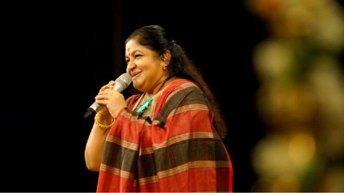 K. S. Chithra received Padma Bhushan in 2021