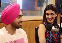 Diljit and Kriti`