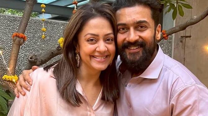 Jyothika and Suriya