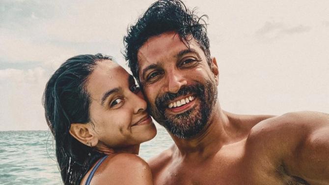 See Images: Farhan Akhtar and Shibani Dandekar Tie the Knot In Khandala